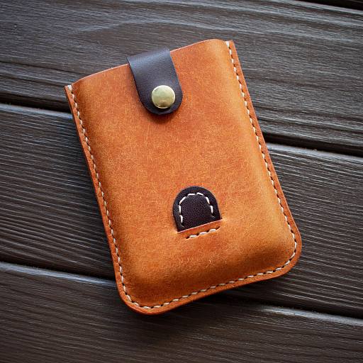 Чехол для MagSafe Battery Pack из натуральной кожи в цвете «Персик + кофе»
